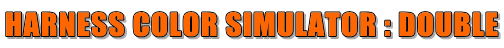 HARNESS COLOR SIMULATOR : DOUBLE
